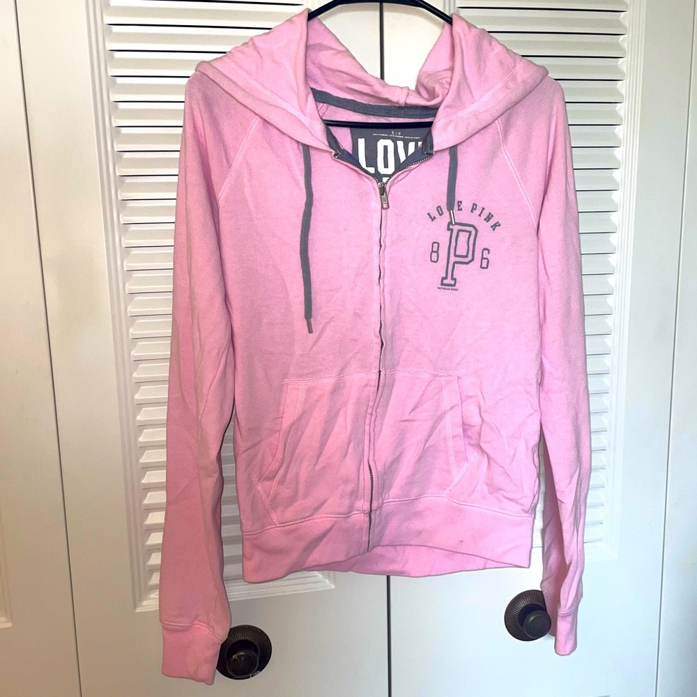 PINK Zip Hoodie